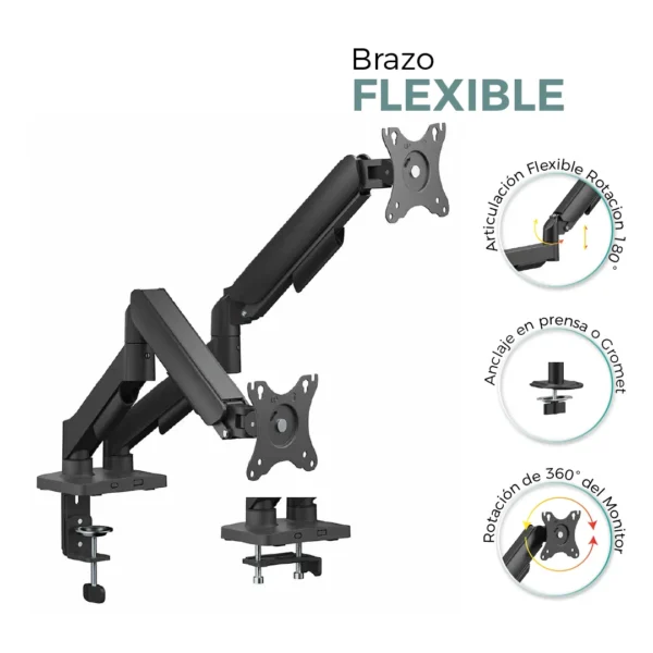 Brazo Monitor Dual Flexi - Image 5