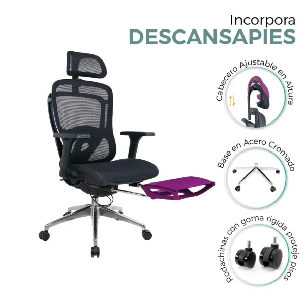 Silla Presidente Ergo-Plus - Image 11