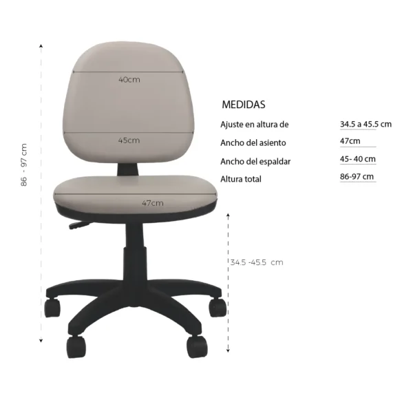 Silla Ejecutiva Sam Media - Image 10
