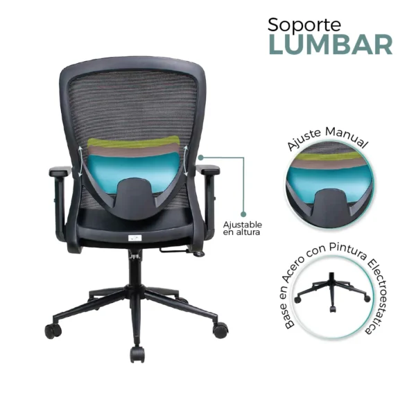 Silla Gerente Lumpi - Image 7