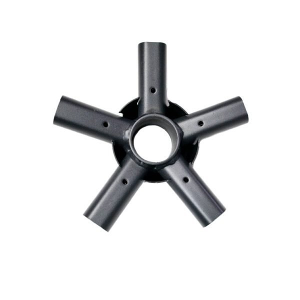 Base Metálica Negra Para Silla 64 cm - Image 3