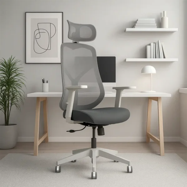 Silla minimalista de escritorio