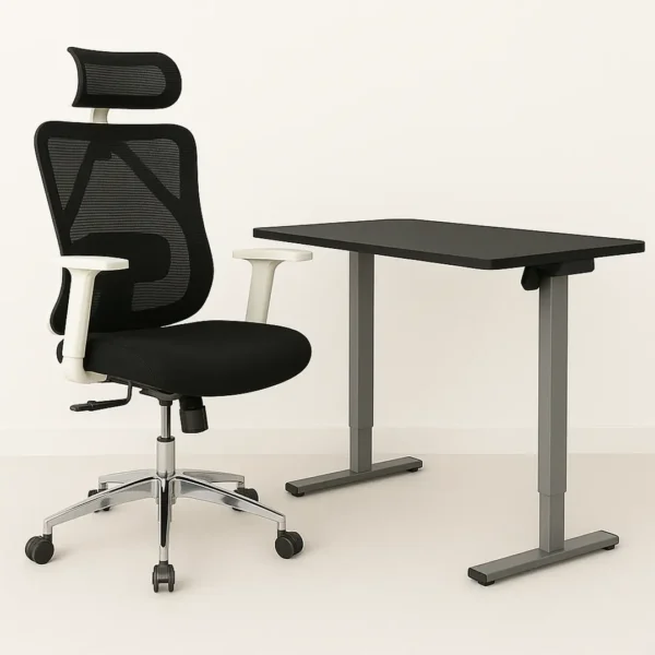 Combo Home Office Black and Withe - Image 21