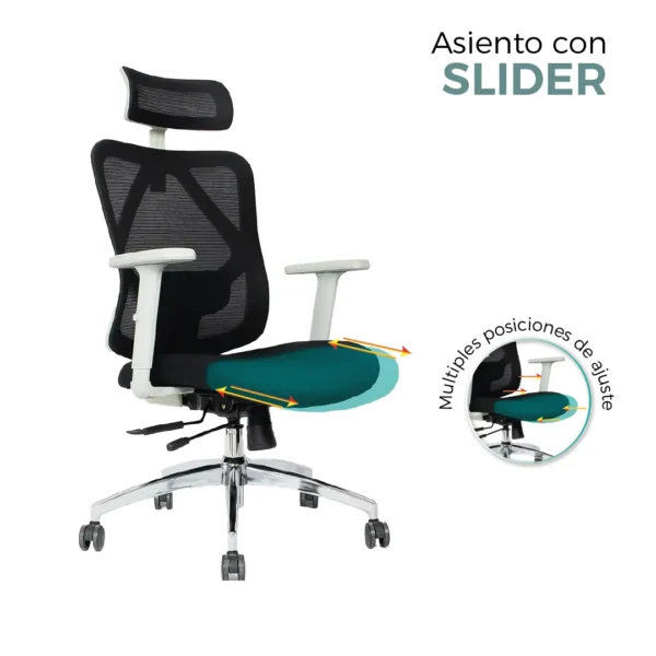 Combo Home Office Black and Withe - Image 13