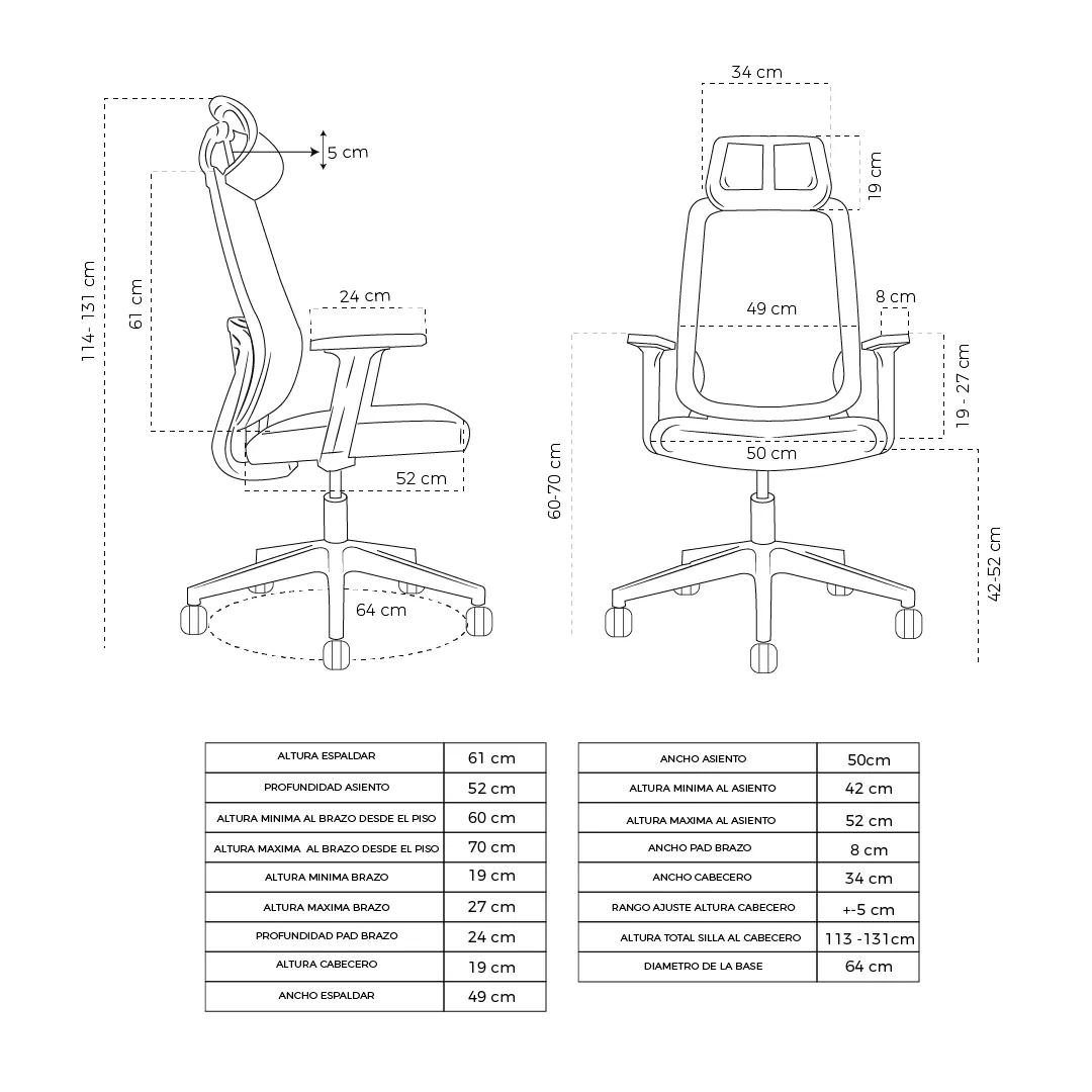 Silla Presidente Helix - Imagen de 13