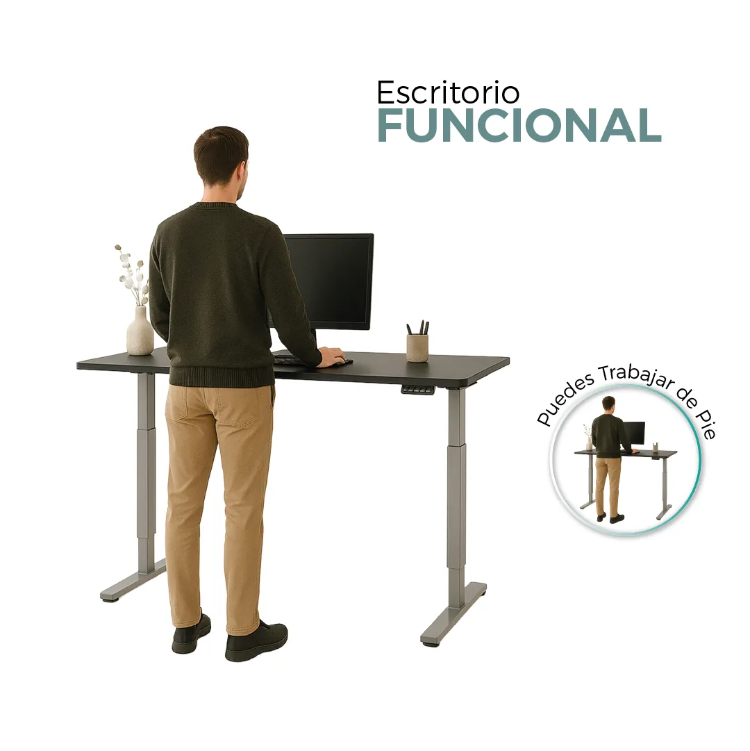 Escritorio Elevable Black - Imagen de 9