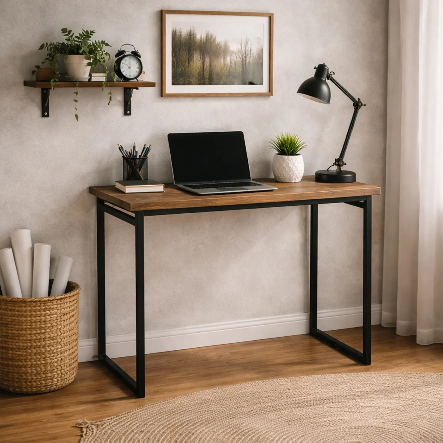 Escritorio plegable RUSTICO