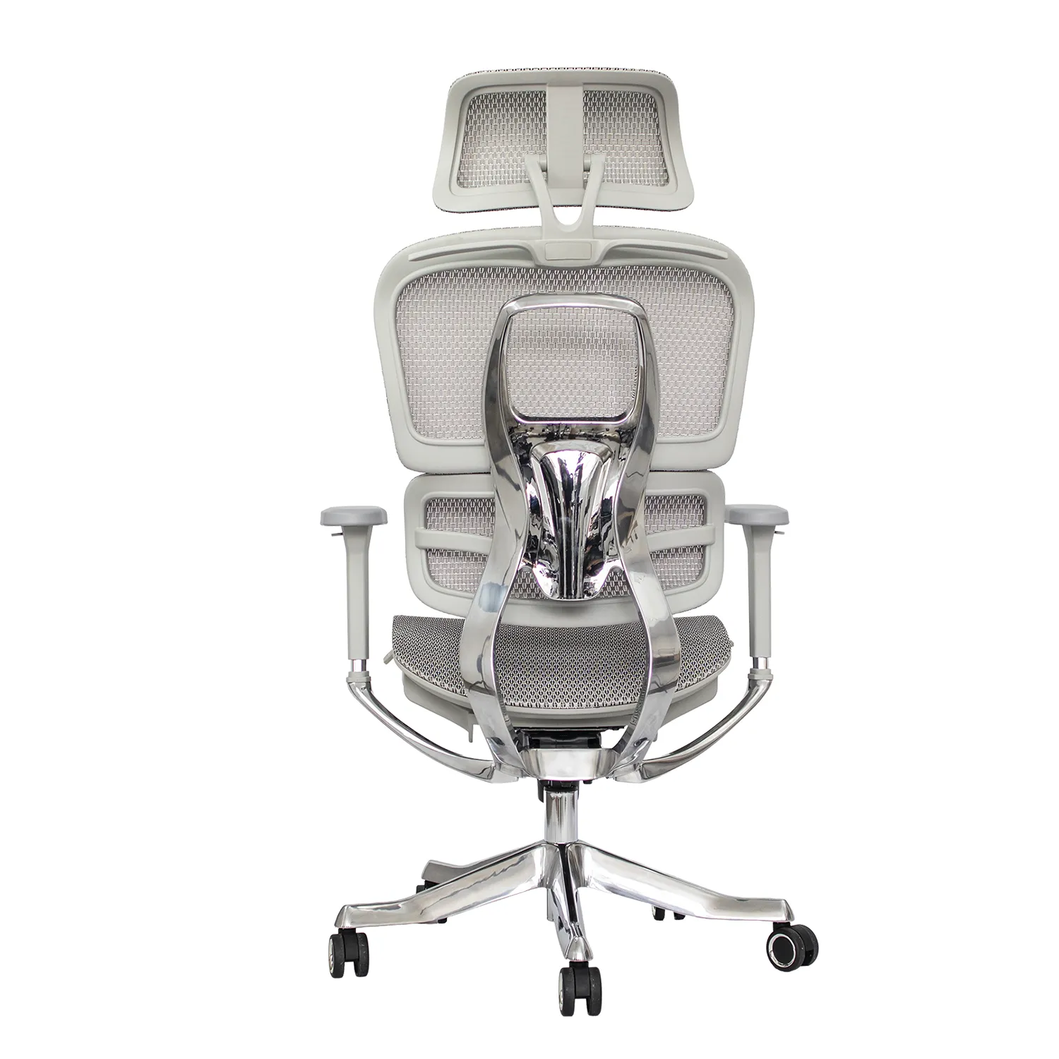 Silla ergonómica tipo Ergohuman | Modelo Zaha Gris - Siilla