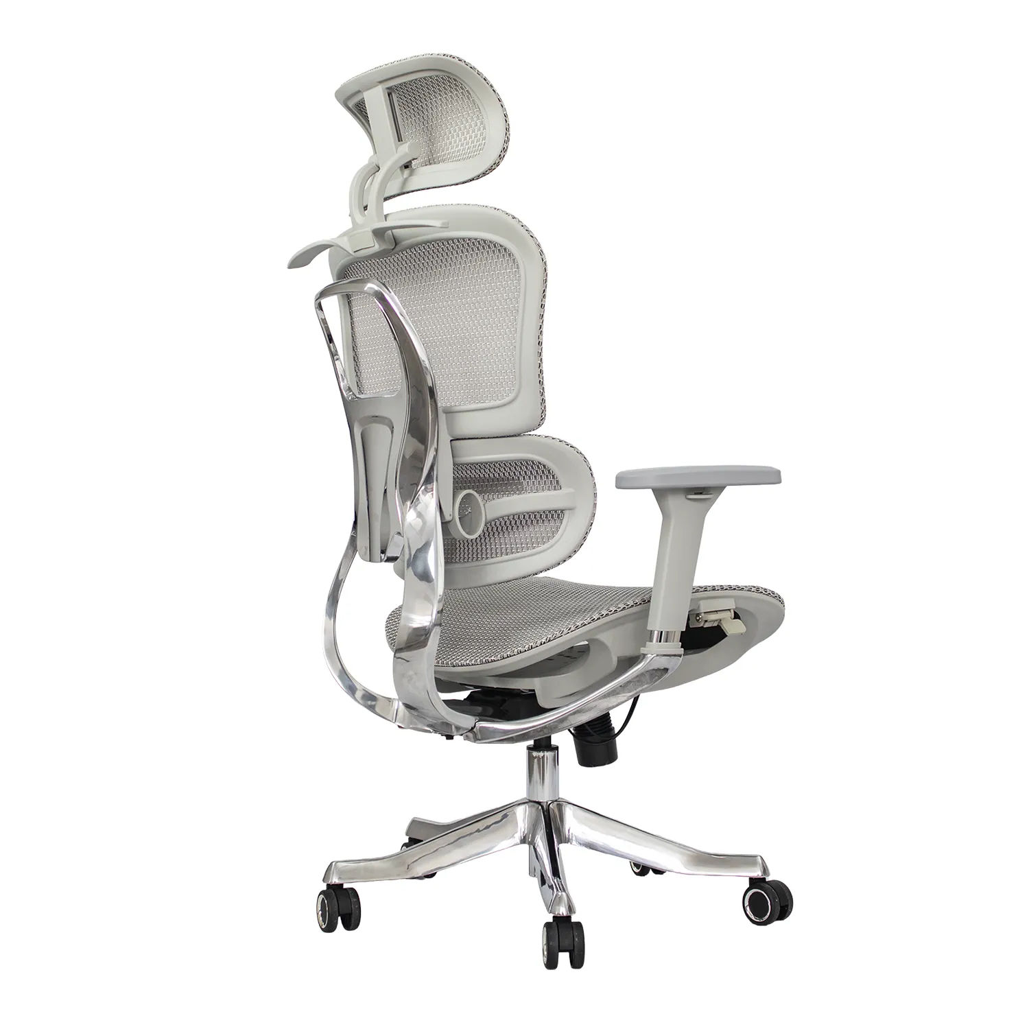 Silla ergonómica tipo Ergohuman | Modelo Zaha Gris - Siilla