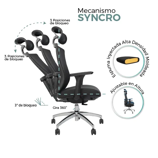 Silla Presidente LYON - Image 11