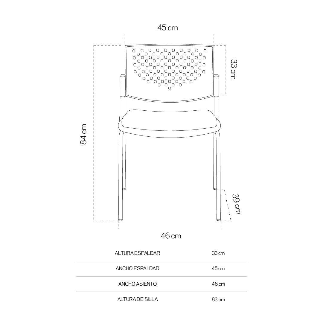 Silla Interlocutora Butterfly - Image 7