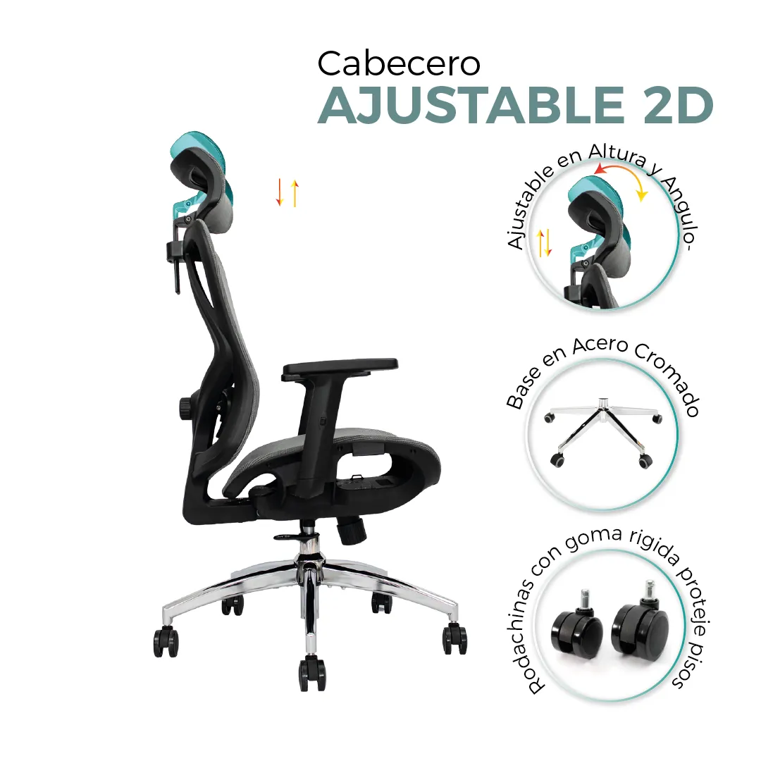 Presidente Bahia - Gris Malla - Image 9