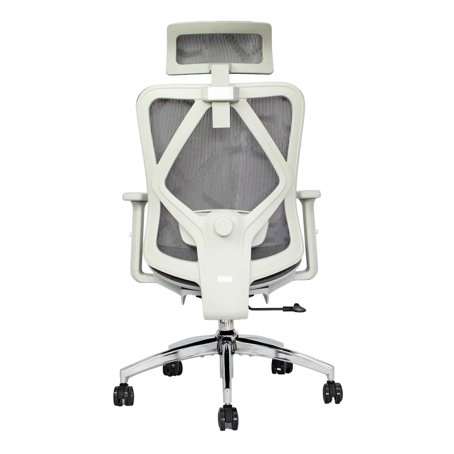 SILLA ERGONOMICA EN MALLA GRIS