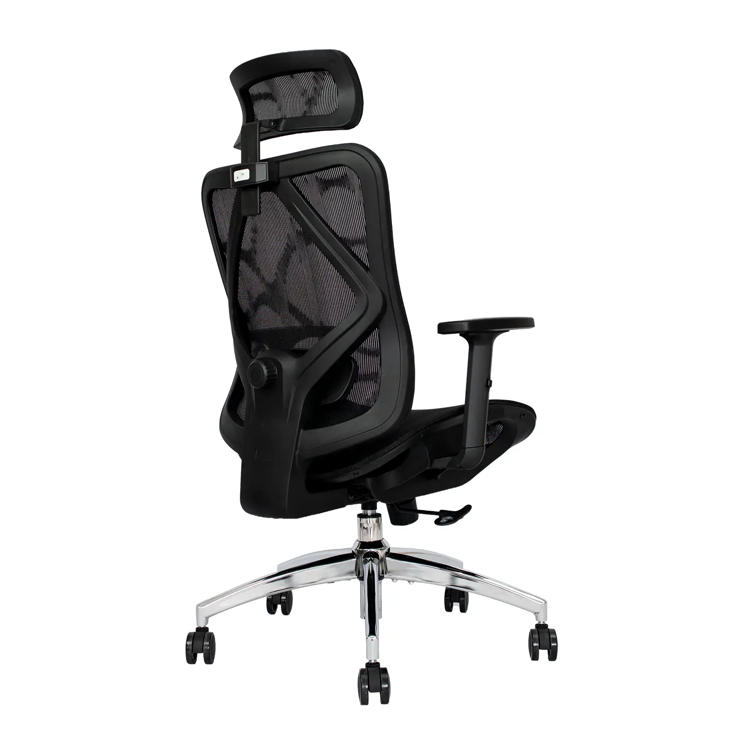 SILLA ERGONOMICA EN MALLA NEGRA