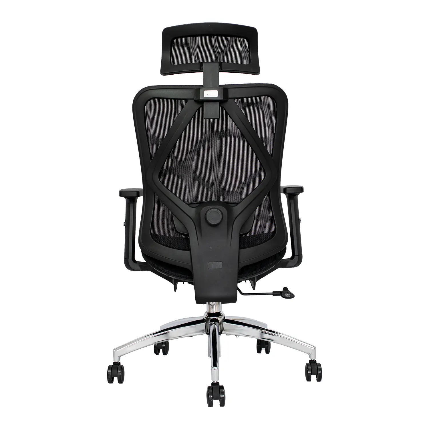 SILLA ERGONOMICA EN MALLA NEGRA