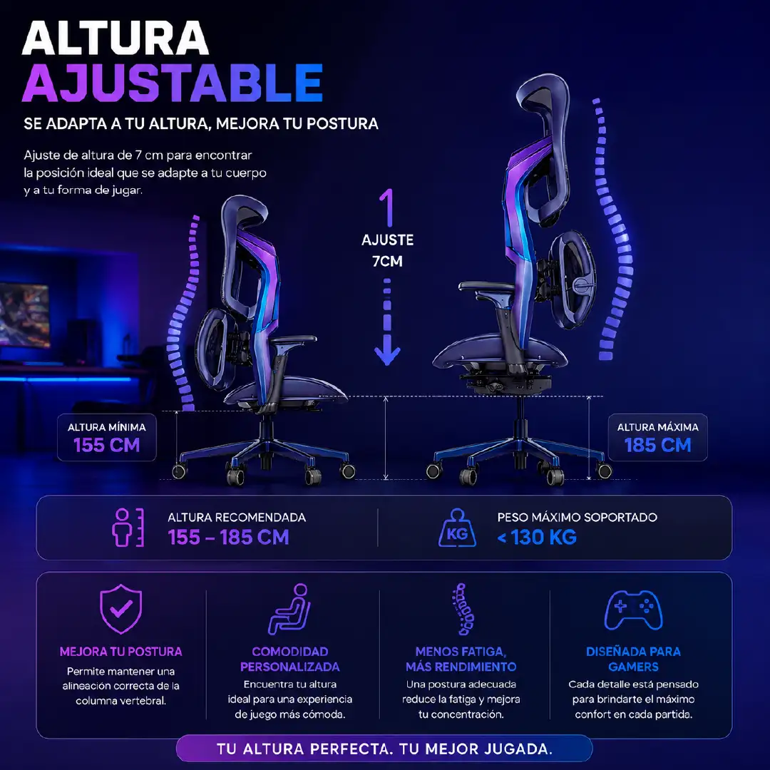Silla Gamer SIHOO X3pro Elite - Image 12