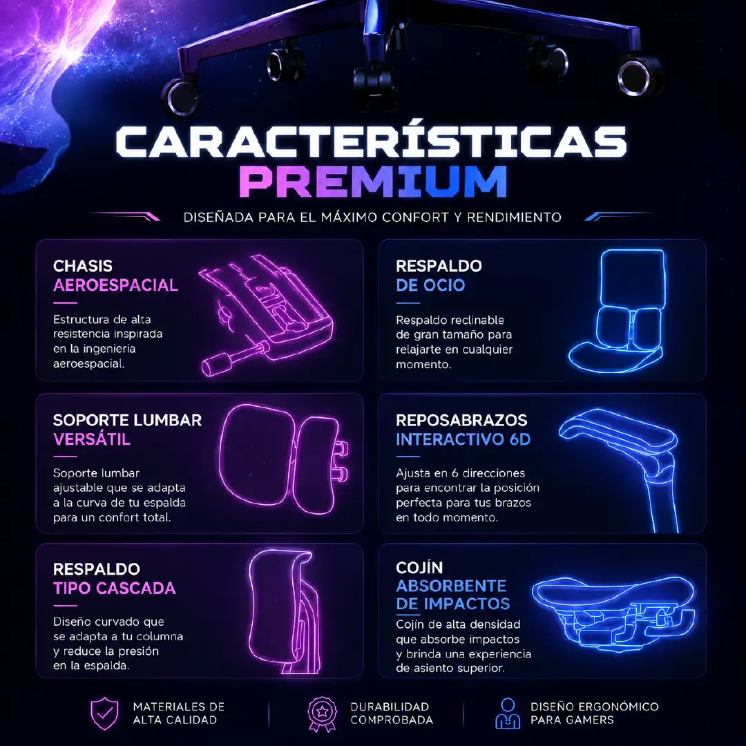Silla Gamer SIHOO X3pro Elite - Image 13