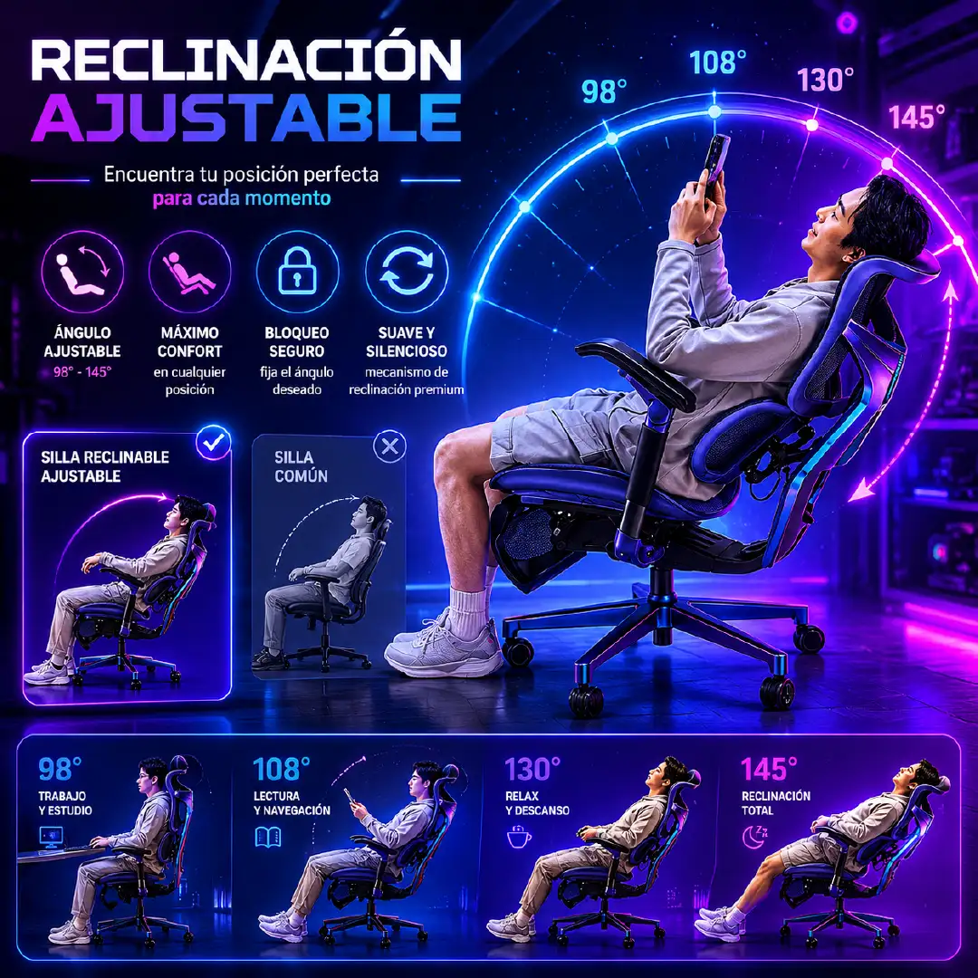 Silla Gamer SIHOO X3pro Elite - Image 5