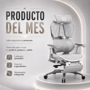 Silla Gamer SIHOO X5FS gris