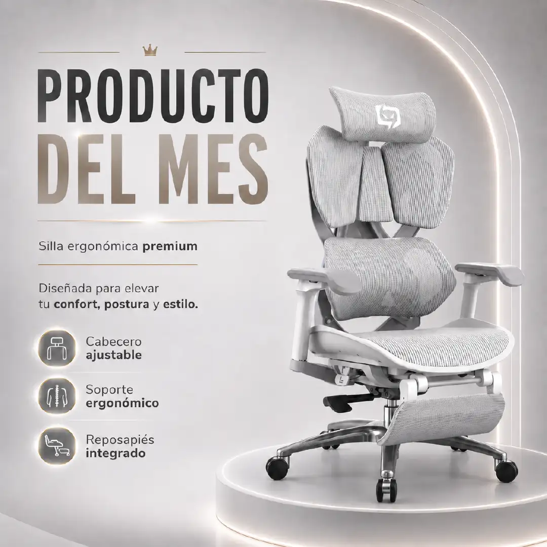 Silla Gamer SIHOO X5FS gris
