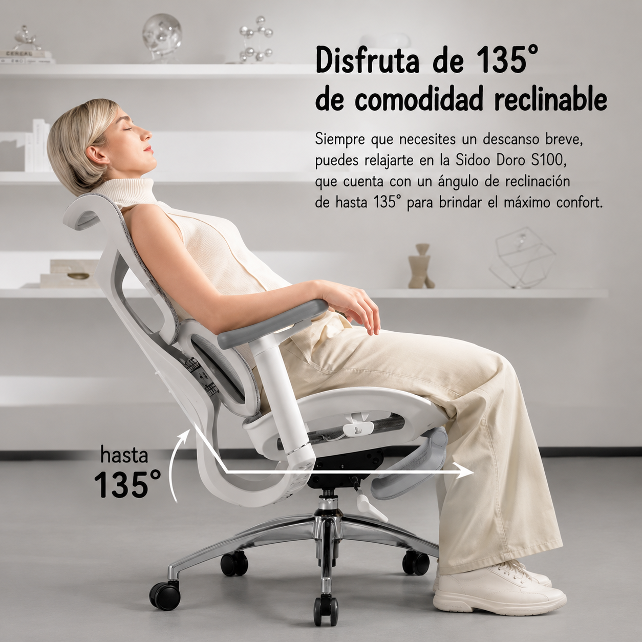 Silla Presidente Strata Gris - Image 11