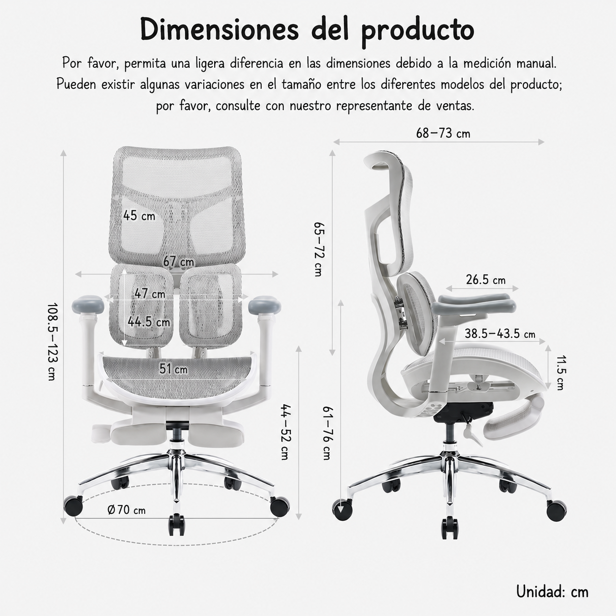 Silla Presidente Strata Gris - Image 12