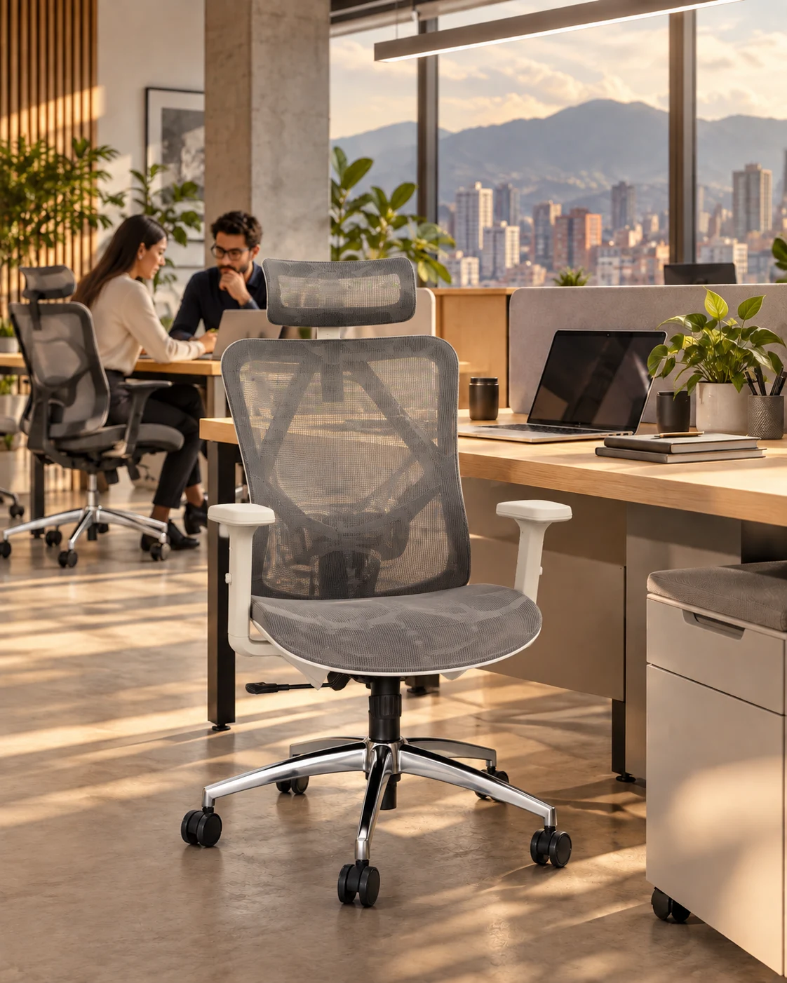 Silla ergonómica SIILLA en oficina